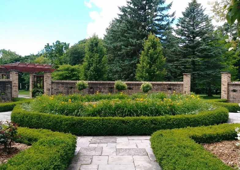 An outdoor venue at Civic and Springbank Gardens